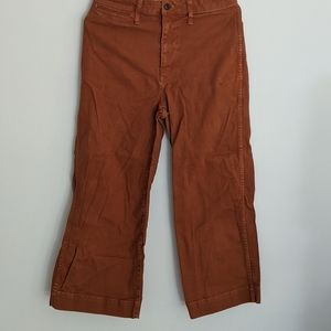 Madewell Emmett Tall Wide Leg cropped pant